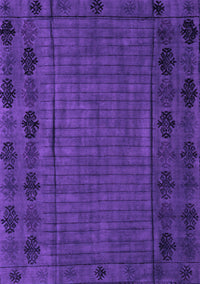 Abstract Purple Modern Rug, abs4369pur