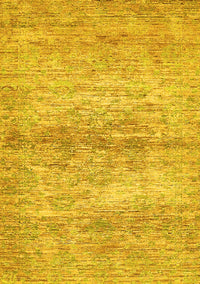 Abstract Yellow Modern Rug, abs436yw