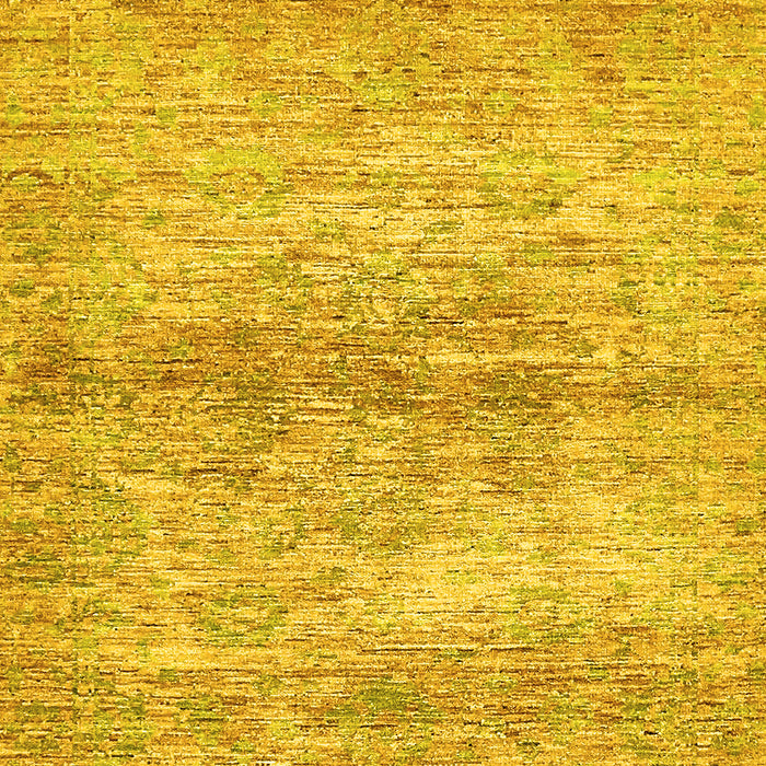 Abstract Yellow Modern Rug, abs436yw