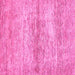 Square Machine Washable Abstract Pink Modern Rug, wshabs436pnk