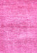 Machine Washable Abstract Pink Modern Rug, wshabs436pnk