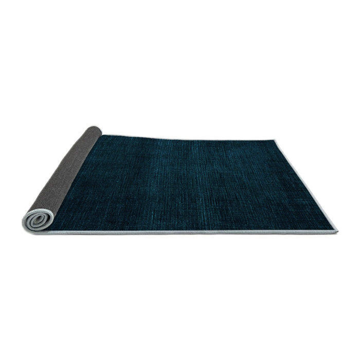 Sideview of Abstract Light Blue Modern Rug, abs4370lblu