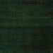 Square Abstract Emerald Green Modern Rug, abs4370emgrn