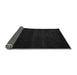 Sideview of Abstract Gray Modern Rug, abs4370gry