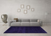 Machine Washable Abstract Purple Modern Area Rugs in a Living Room, wshabs4370pur