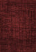 Abstract Red Modern Area Rugs