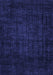 Abstract Blue Modern Rug, abs4371blu