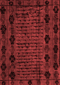 Abstract Red Modern Rug, abs4372red