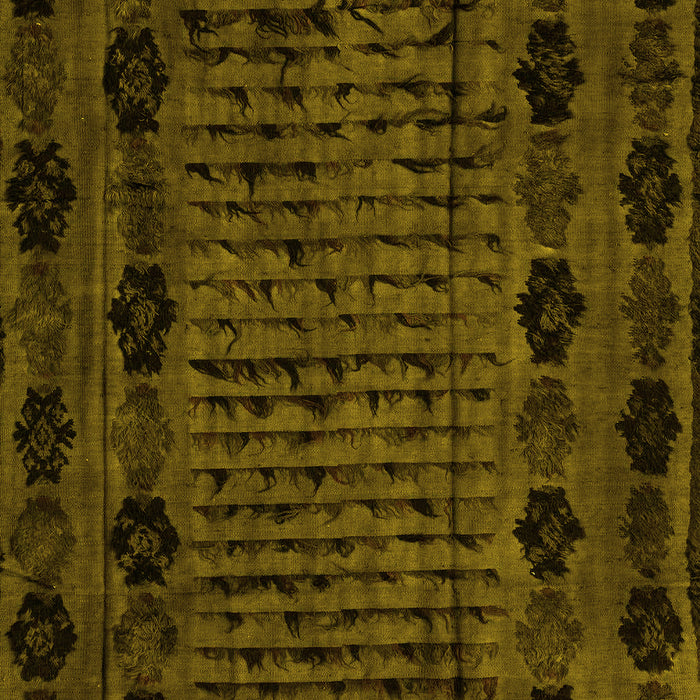 Abstract Yellow Modern Rug, abs4372yw