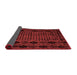 Abstract Red Modern Area Rugs