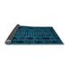 Sideview of Abstract Light Blue Modern Rug, abs4372lblu