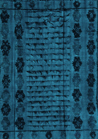 Abstract Light Blue Modern Rug, abs4372lblu