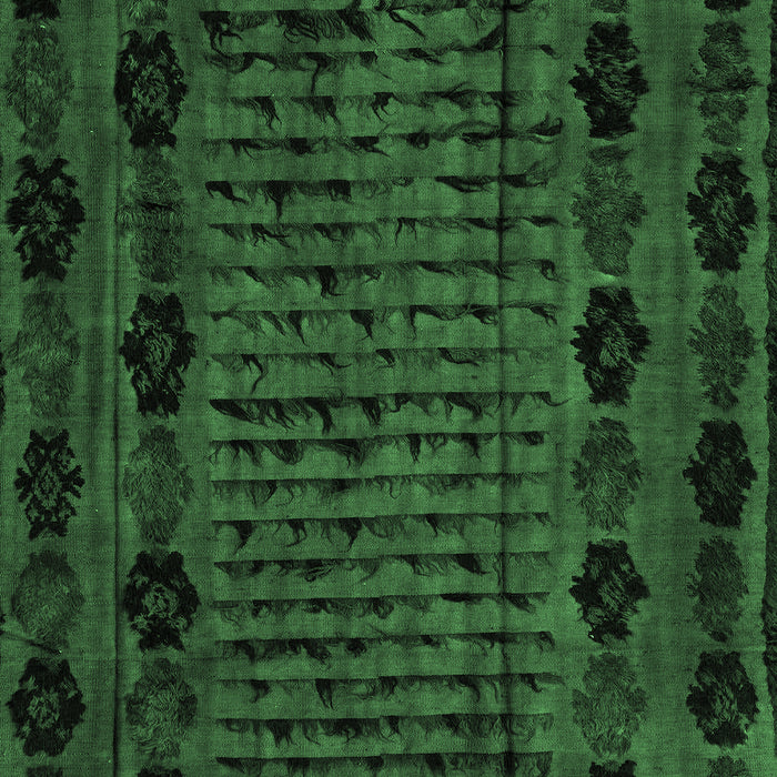 Abstract Emerald Green Modern Rug, abs4372emgrn