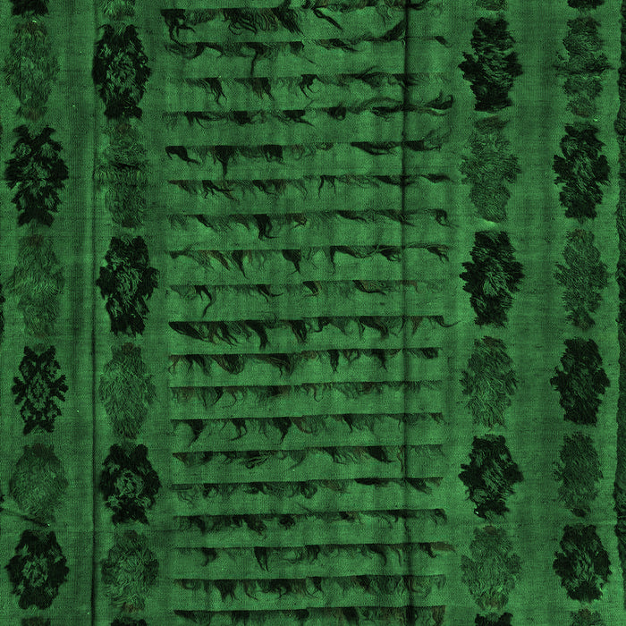 Machine Washable Abstract Green Modern Area Rugs, wshabs4372grn