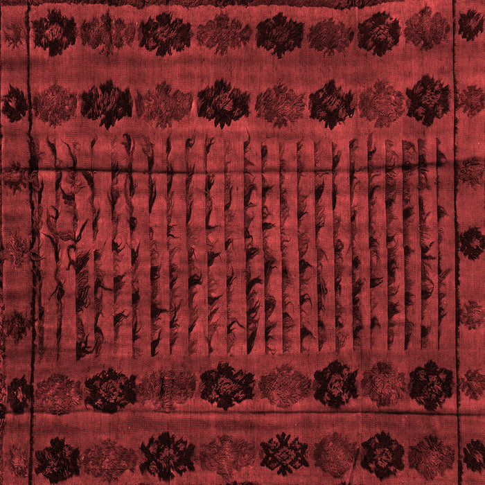 Abstract Red Modern Rug, abs4372red