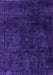 Machine Washable Abstract Purple Modern Area Rugs, wshabs4373pur