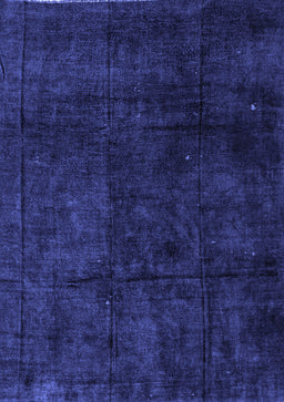 Abstract Blue Modern Rug, abs4373blu