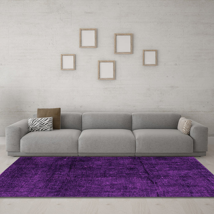Machine Washable Abstract Pink Modern Rug in a Living Room, wshabs4373pnk