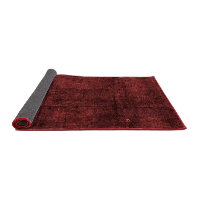 Abstract Red Modern Area Rugs