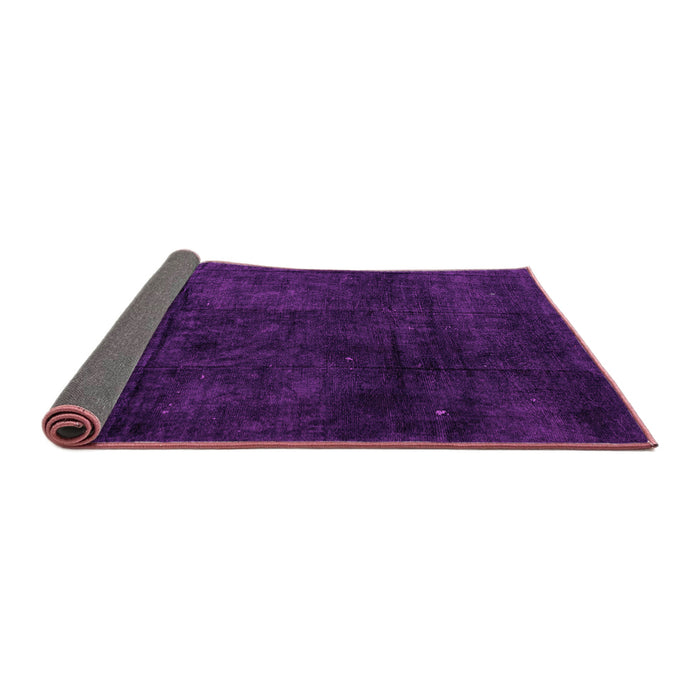 Sideview of Abstract Pink Modern Rug, abs4373pnk