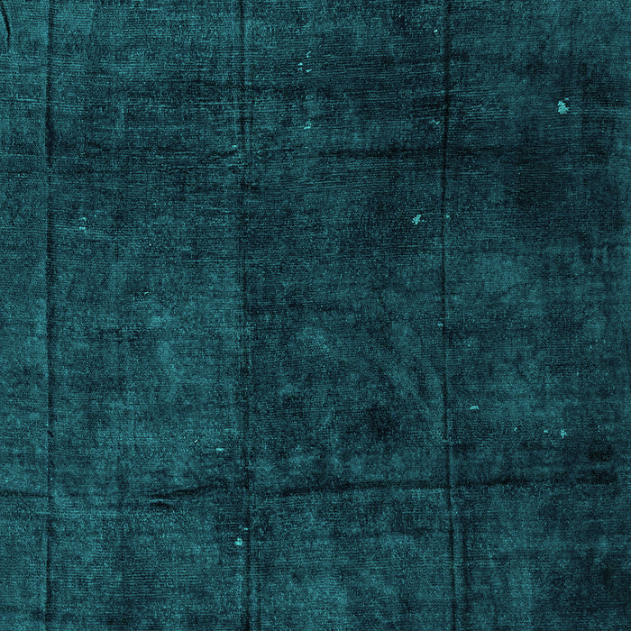 Machine Washable Abstract Turquoise Modern Area Rugs, wshabs4373turq