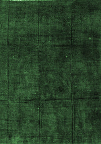 Abstract Emerald Green Modern Rug, abs4373emgrn