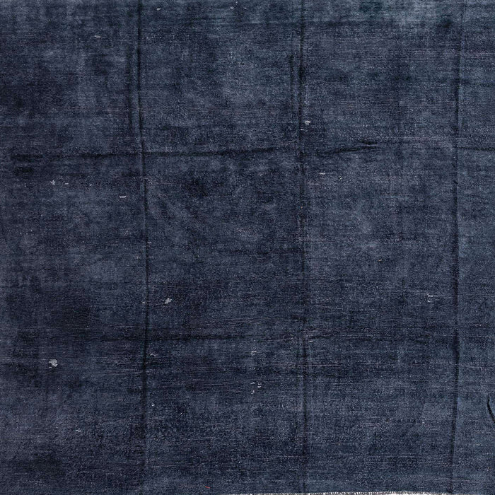 Square Abstract Blue Modern Rug, abs4373