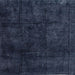 Square Abstract Blue Modern Rug, abs4373