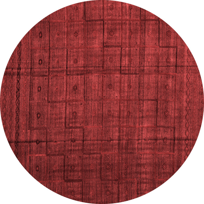 Abstract Red Modern Rug, abs4374red