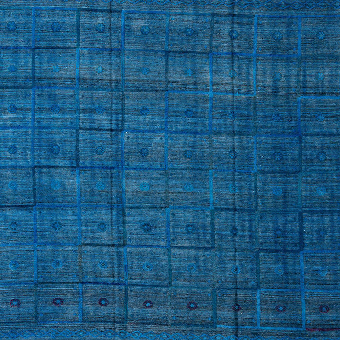 Abstract Blue Modern Rug, abs4374