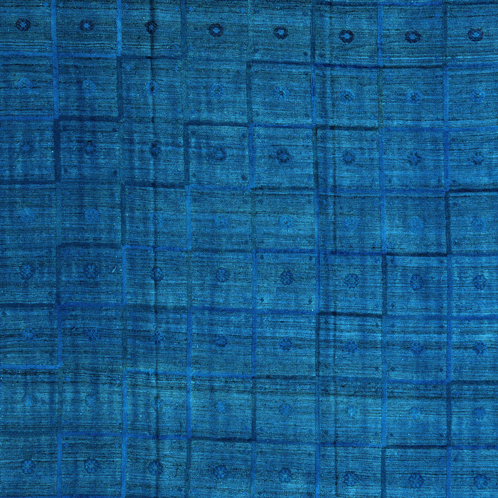 Abstract Light Blue Modern Rug, abs4374lblu