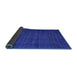 Sideview of Abstract Blue Modern Rug, abs4374blu