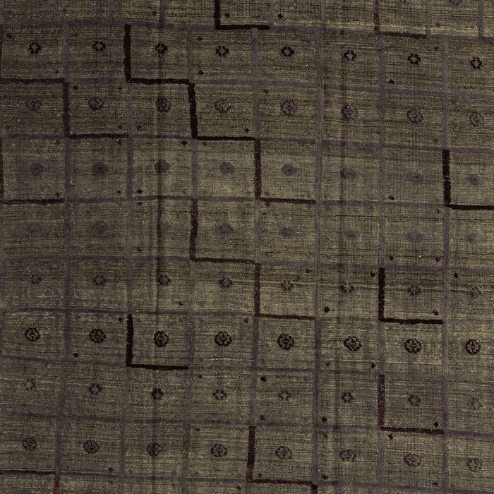 Machine Washable Abstract Brown Modern Rug, wshabs4375brn