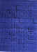 Abstract Blue Modern Rug, abs4375blu