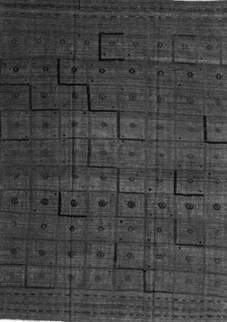 Abstract Gray Modern Rug, abs4375gry