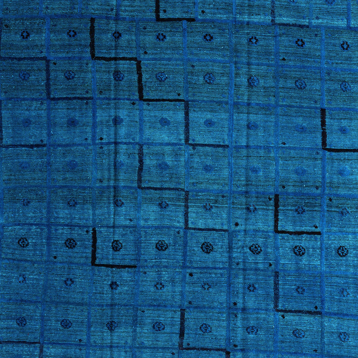 Abstract Light Blue Modern Rug, abs4375lblu