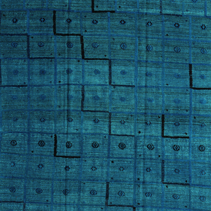 Abstract Turquoise Modern Rug, abs4375turq