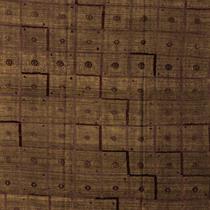 Abstract Orange Modern Rug, abs4375org