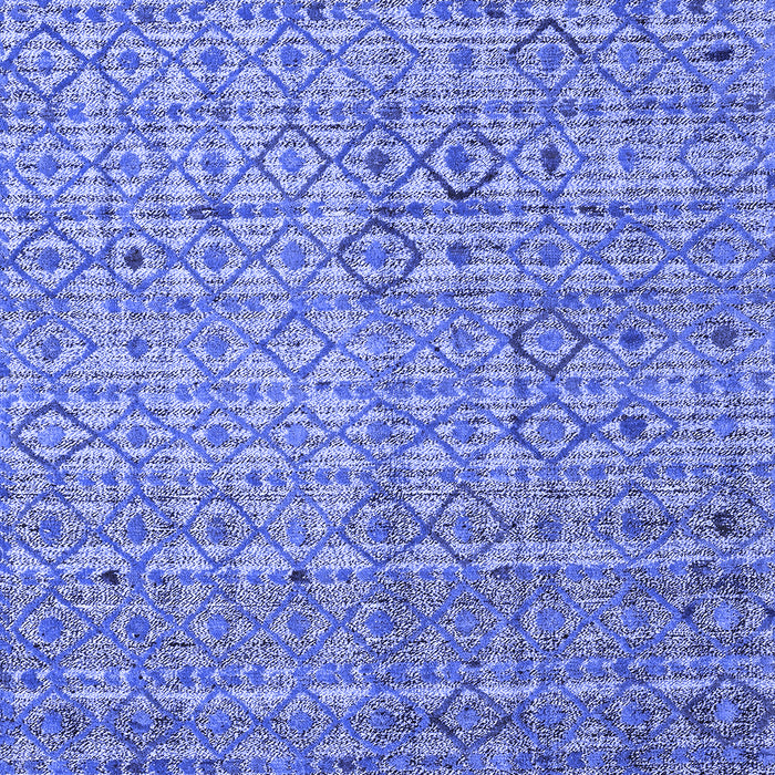 Abstract Blue Modern Rug, abs4376blu