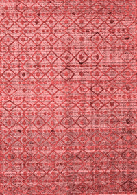 Abstract Red Modern Rug, abs4376red