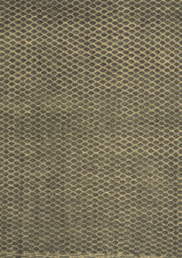 Abstract Brown Modern Rug, abs4377brn