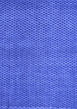 Abstract Blue Modern Rug, abs4377blu