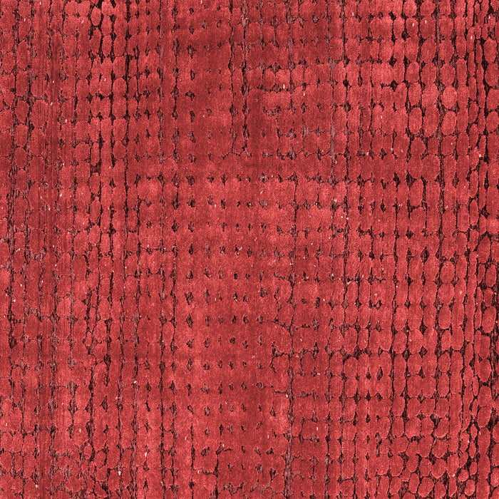 Machine Washable Abstract Red Modern Rug, wshabs4378red