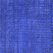 Square Machine Washable Abstract Blue Modern Rug, wshabs4378blu