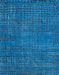 Abstract Blue Modern Rug, abs4378