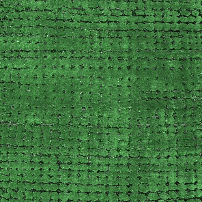 Machine Washable Abstract Emerald Green Modern Area Rugs, wshabs4378emgrn