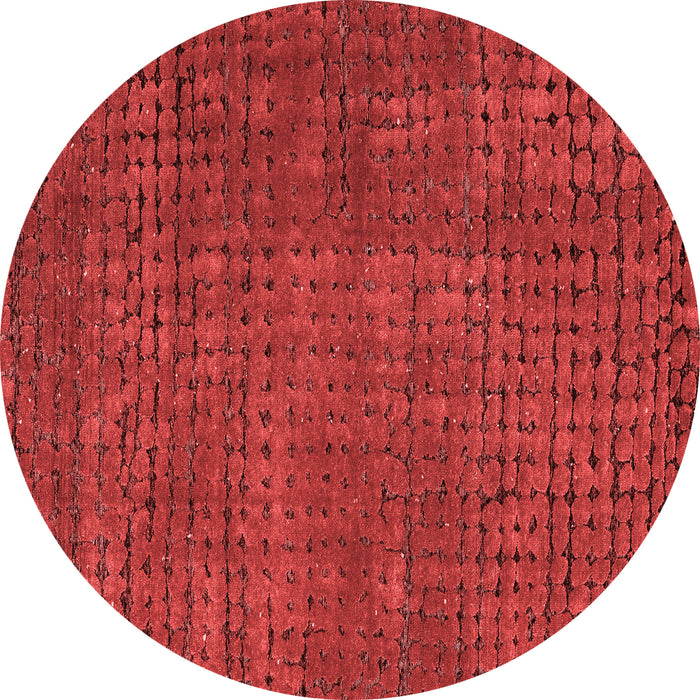 Machine Washable Abstract Red Modern Rug, wshabs4378red