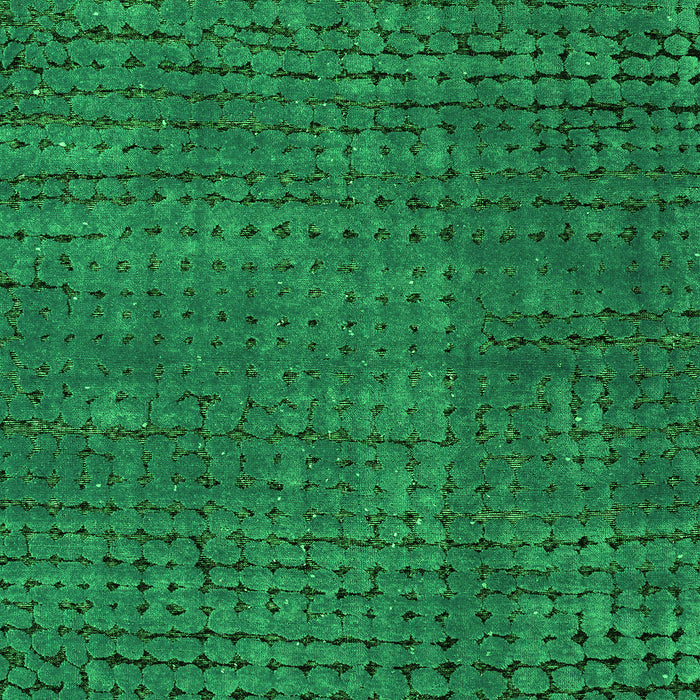 Machine Washable Abstract Green Modern Area Rugs, wshabs4378grn