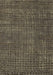 Machine Washable Abstract Brown Modern Rug, wshabs4378brn