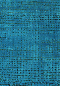 Abstract Turquoise Modern Rug, abs4378turq